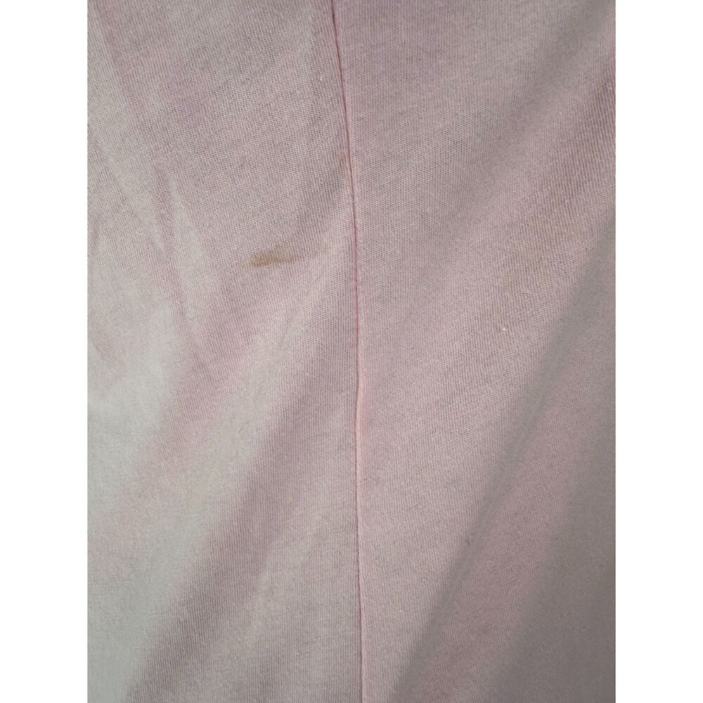 Y2k Cherokee Pink Union Jack Lovely Distressed Graphic Tee Shirt size Junior XL - Picture 7 of 7